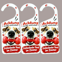 3x Dog in Room Door Hanger Do Not Enter Hotel Door Sign...