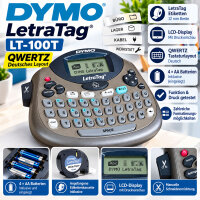 DYMO LetraTag LT-100T QWERTZ Etikettendrucker...