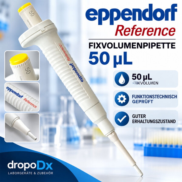 Eppendorf Reference 50 µL Fixed Volume Single Channel Pipette Tested
