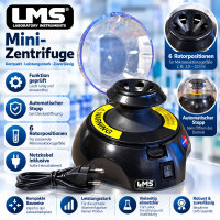 LMS Mini-Laborzentrifuge – 6-fach-Rotor,...
